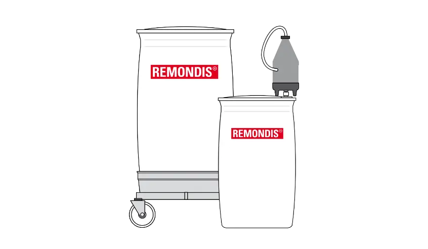 Fûts à bonde de 120 et 220 litres